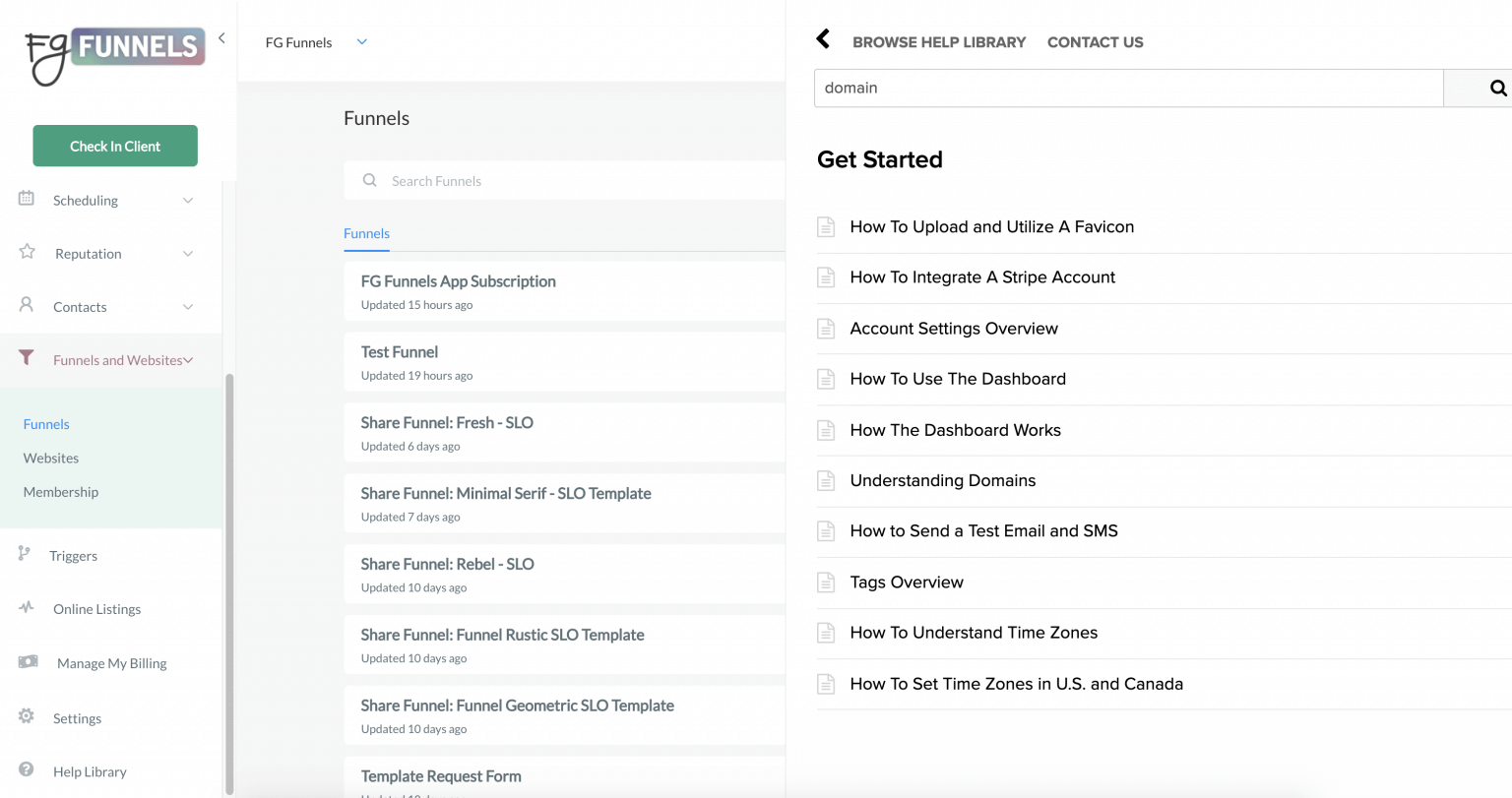 Getting Started With FG Funnels Marketing